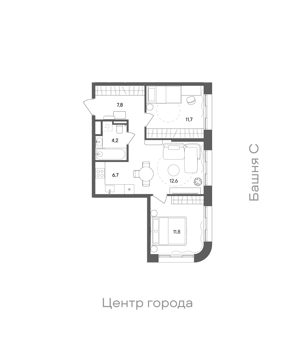 Планировка лота