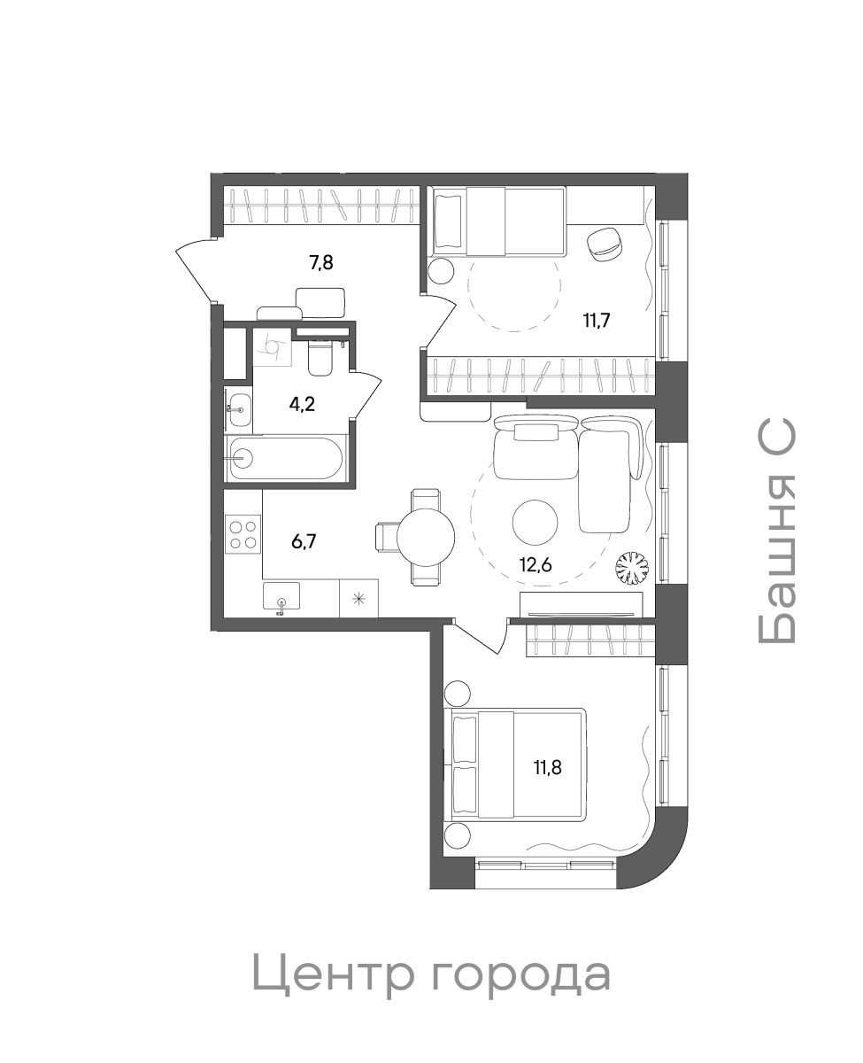 Планировка лота