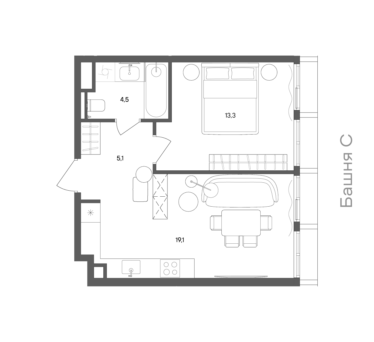 Планировка лота