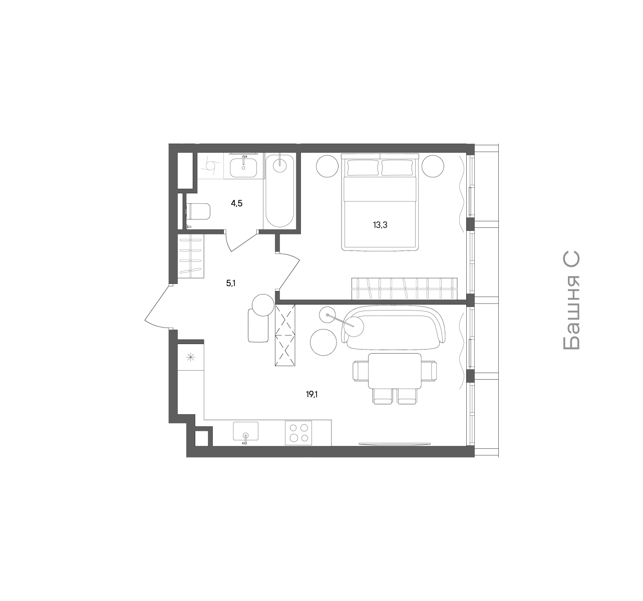 Планировка лота