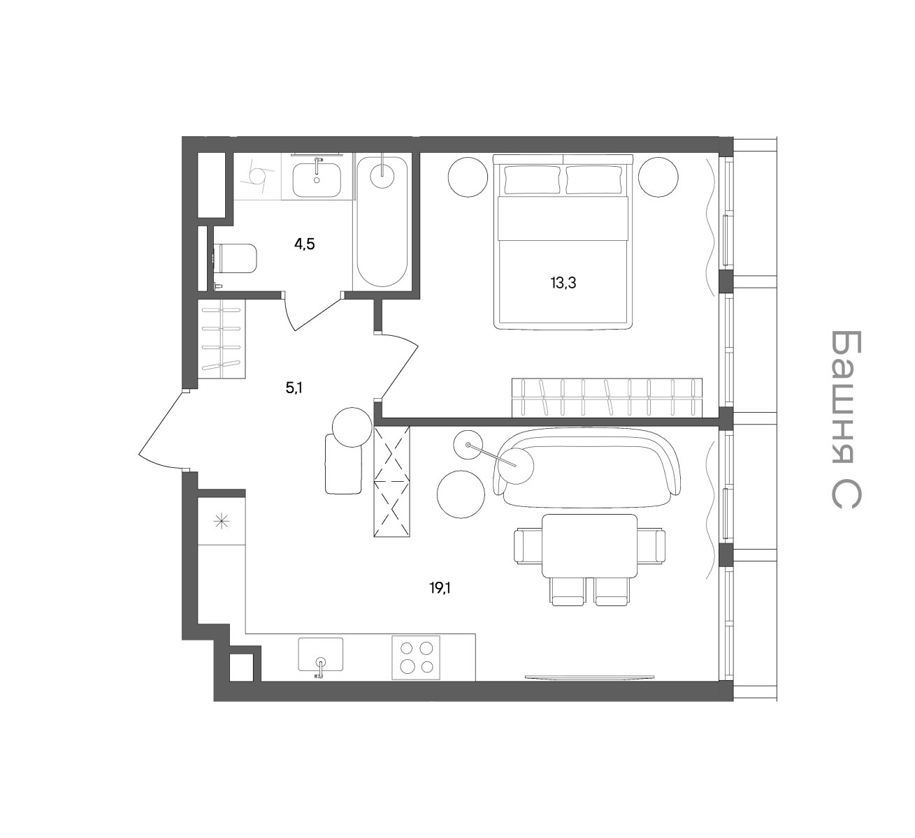 Планировка лота