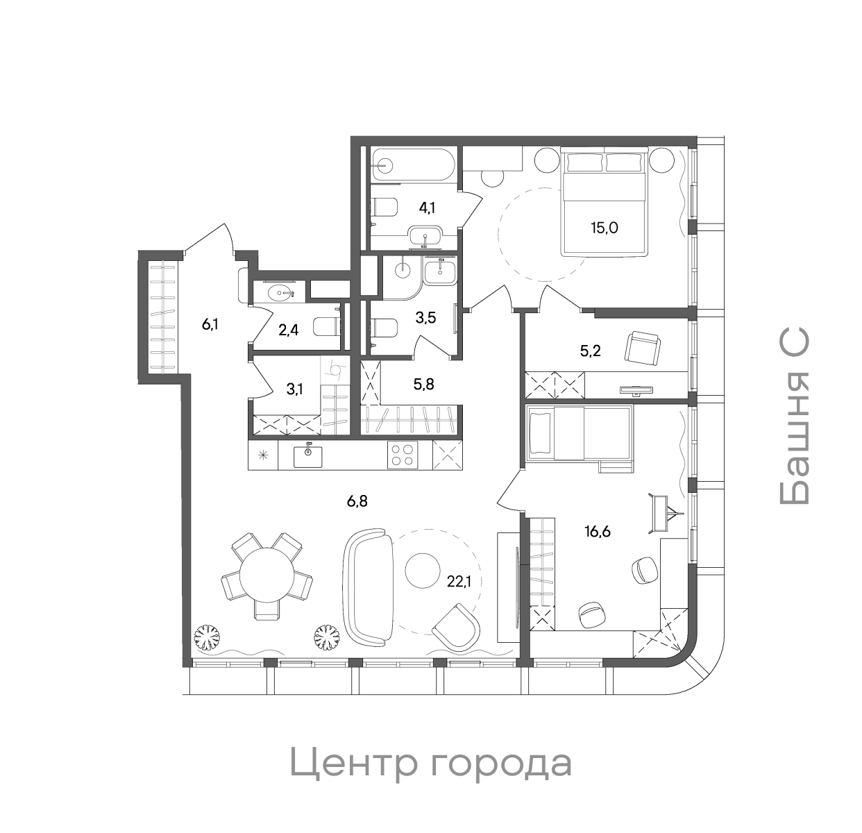 Планировка лота