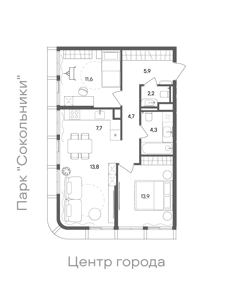 Планировка лота