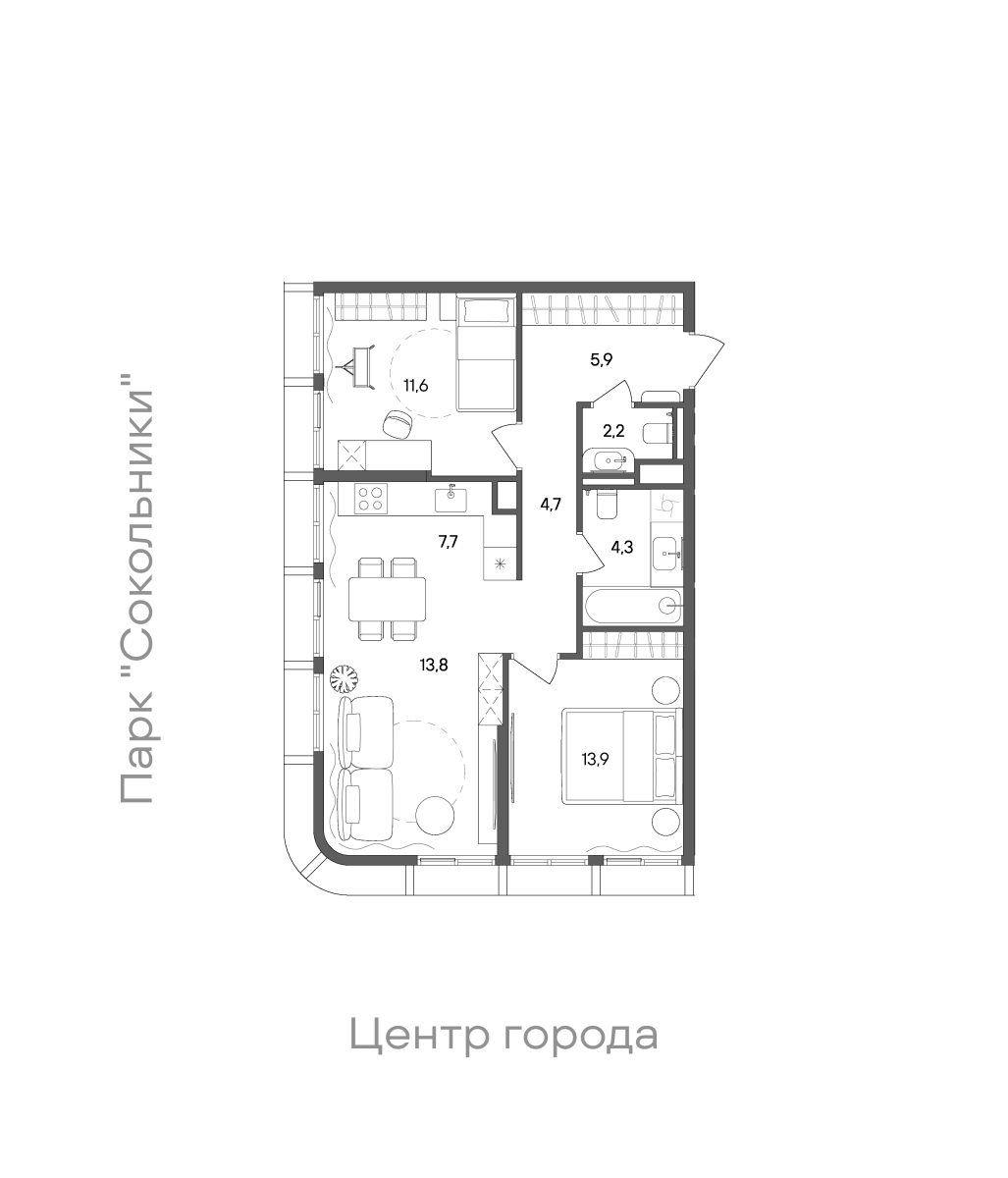 Планировка лота