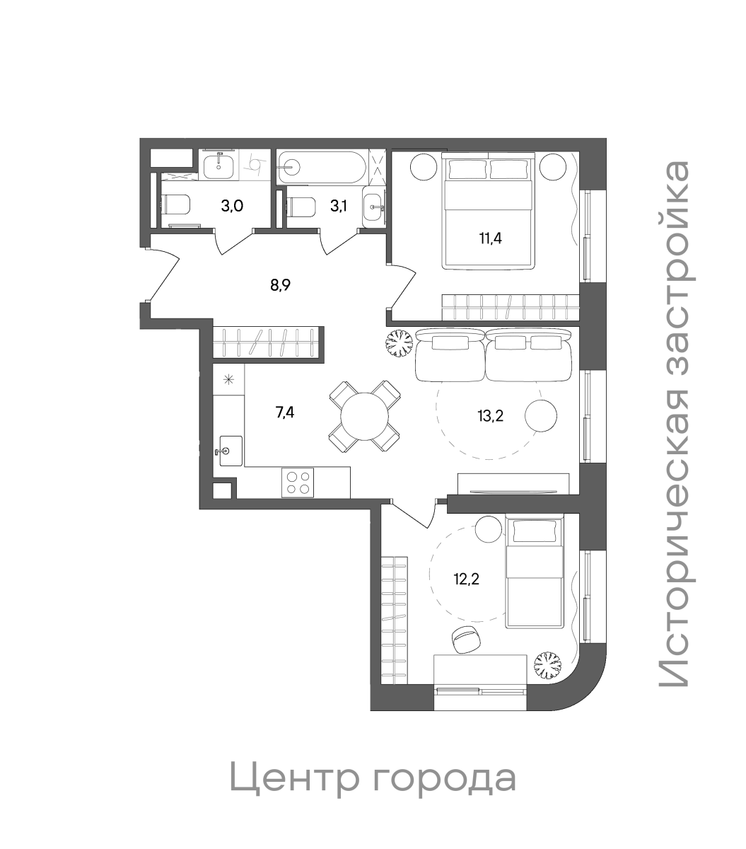 Планировка лота