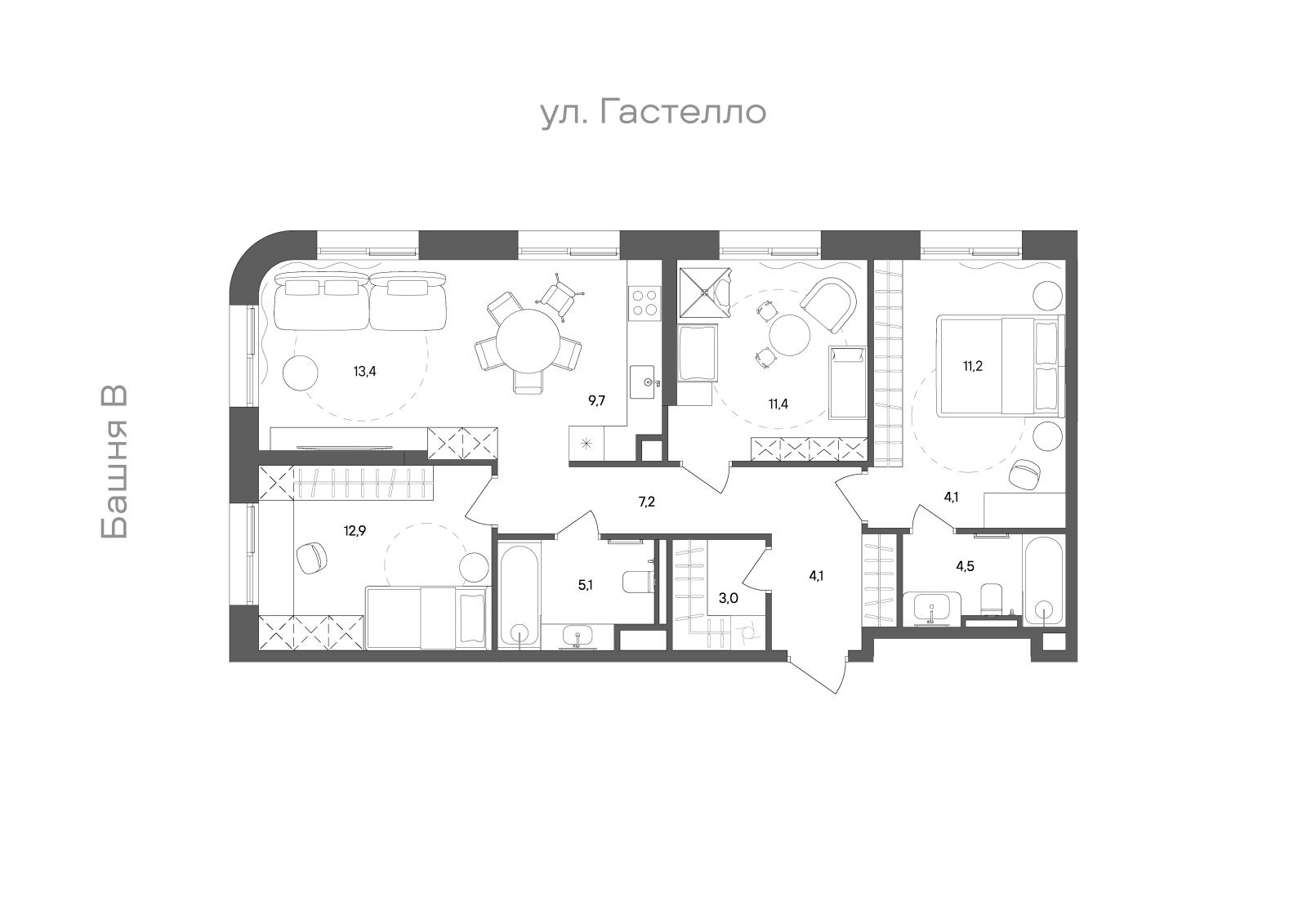 Планировка лота