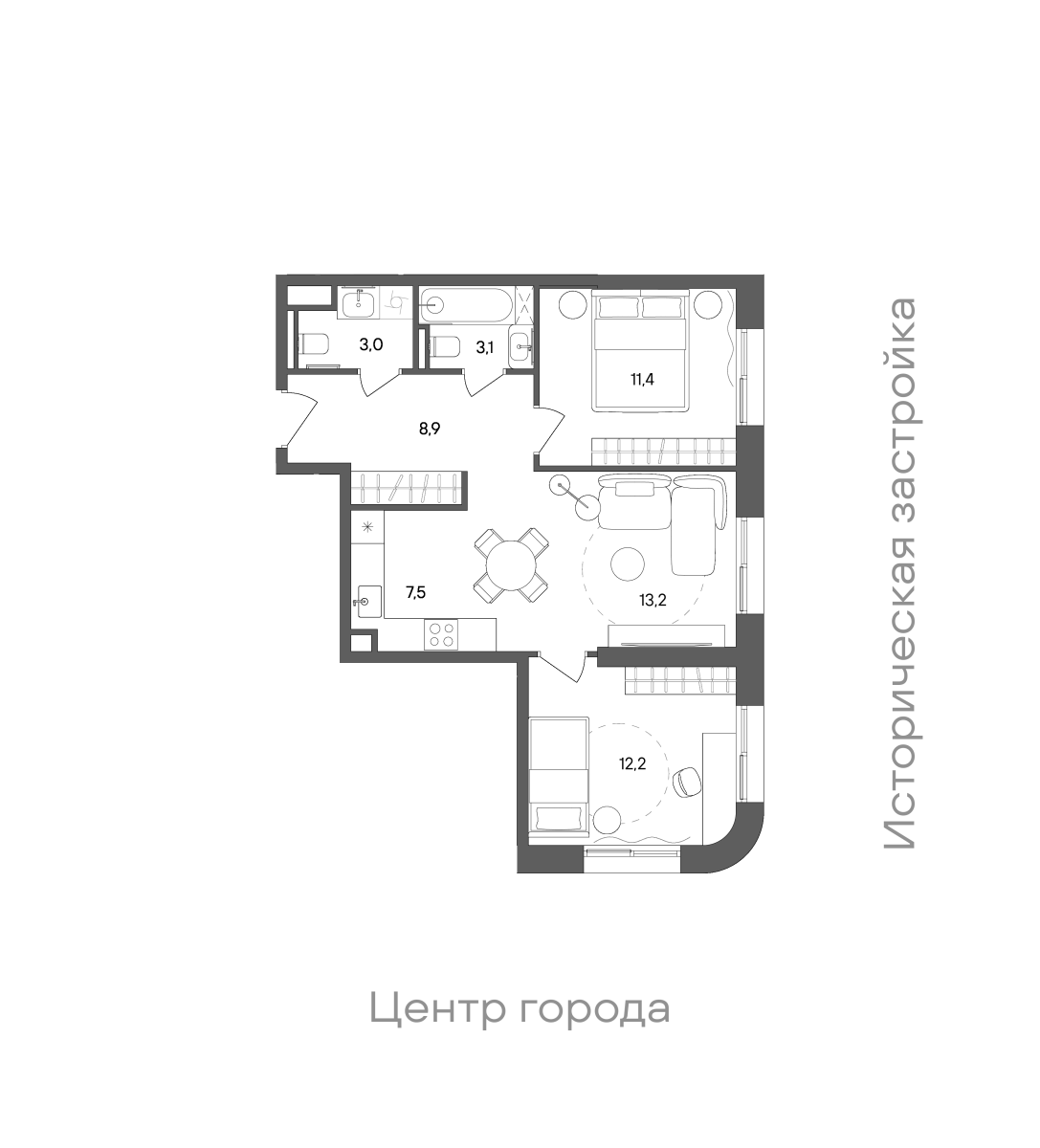 Планировка лота
