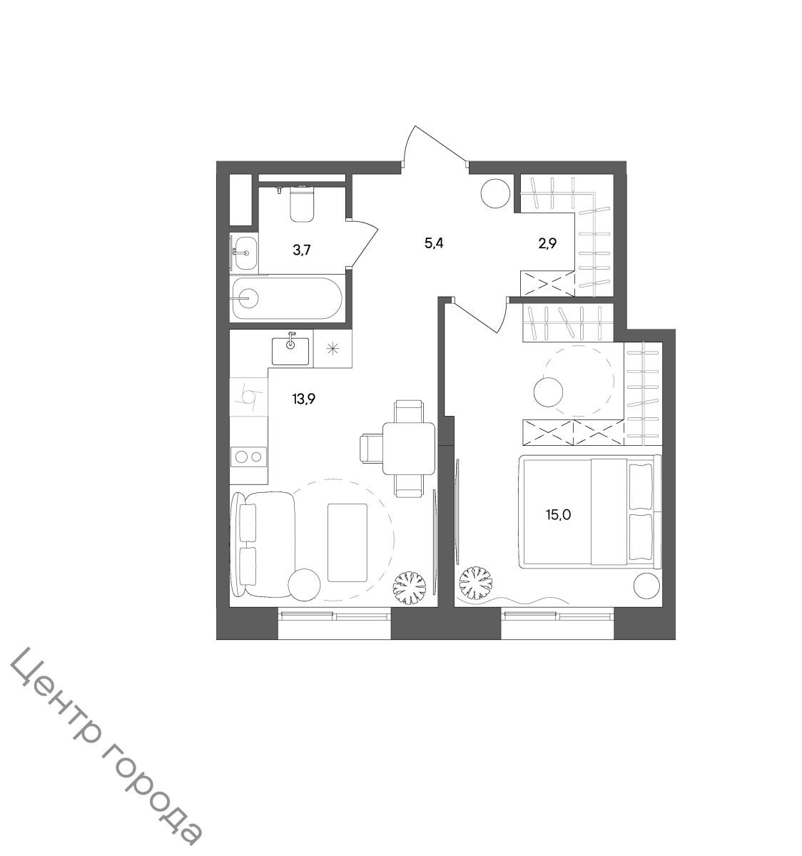 Планировка лота