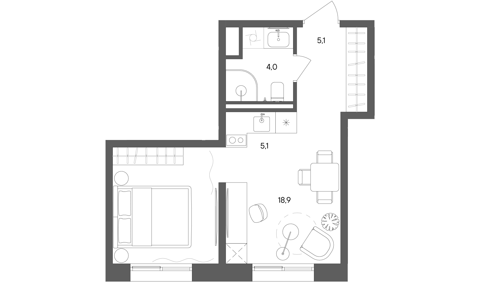 Планировка лота