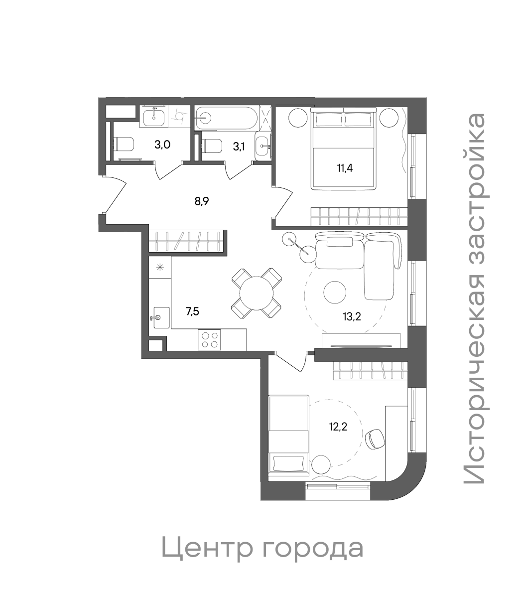 Планировка лота