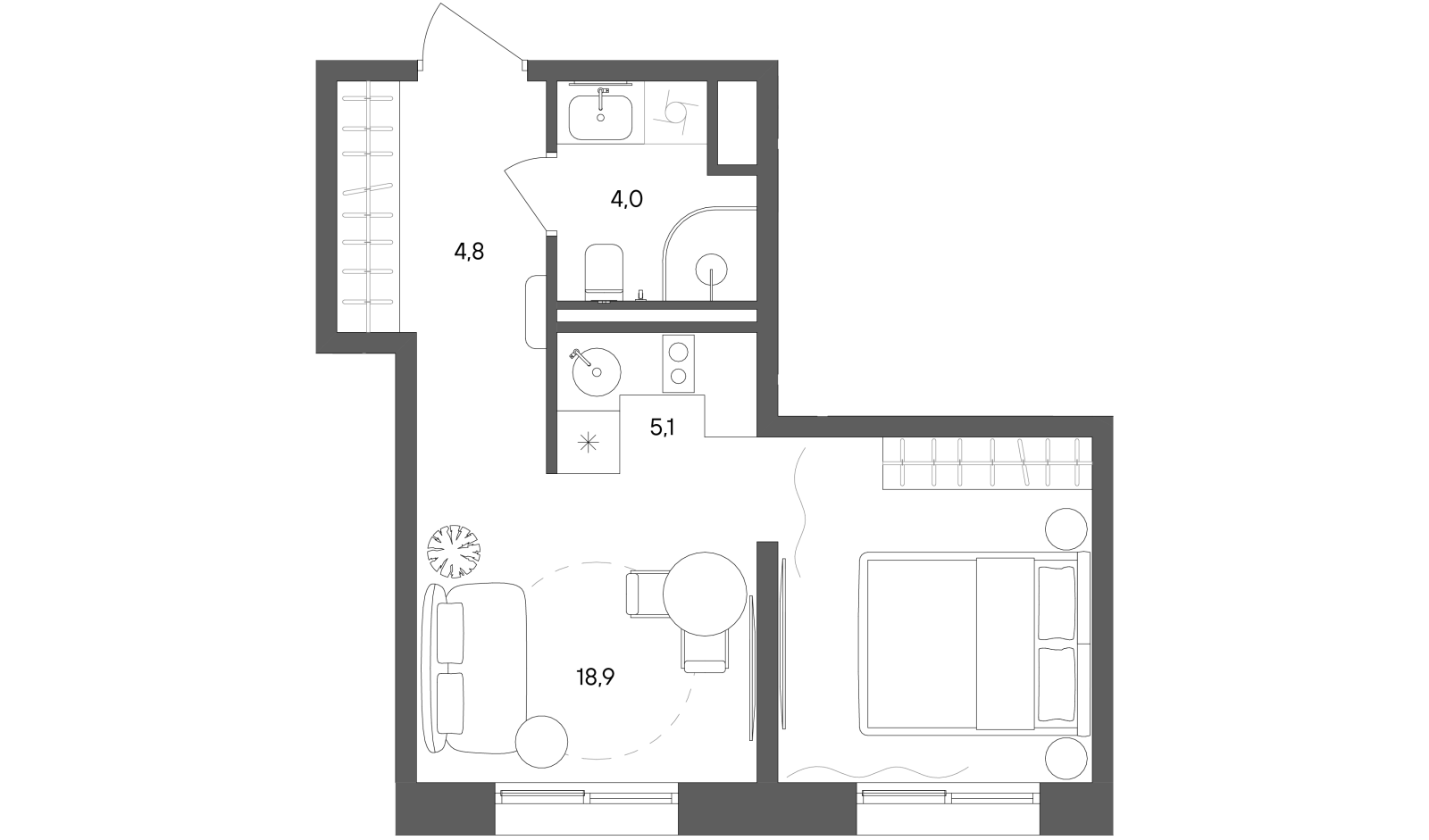 Планировка лота