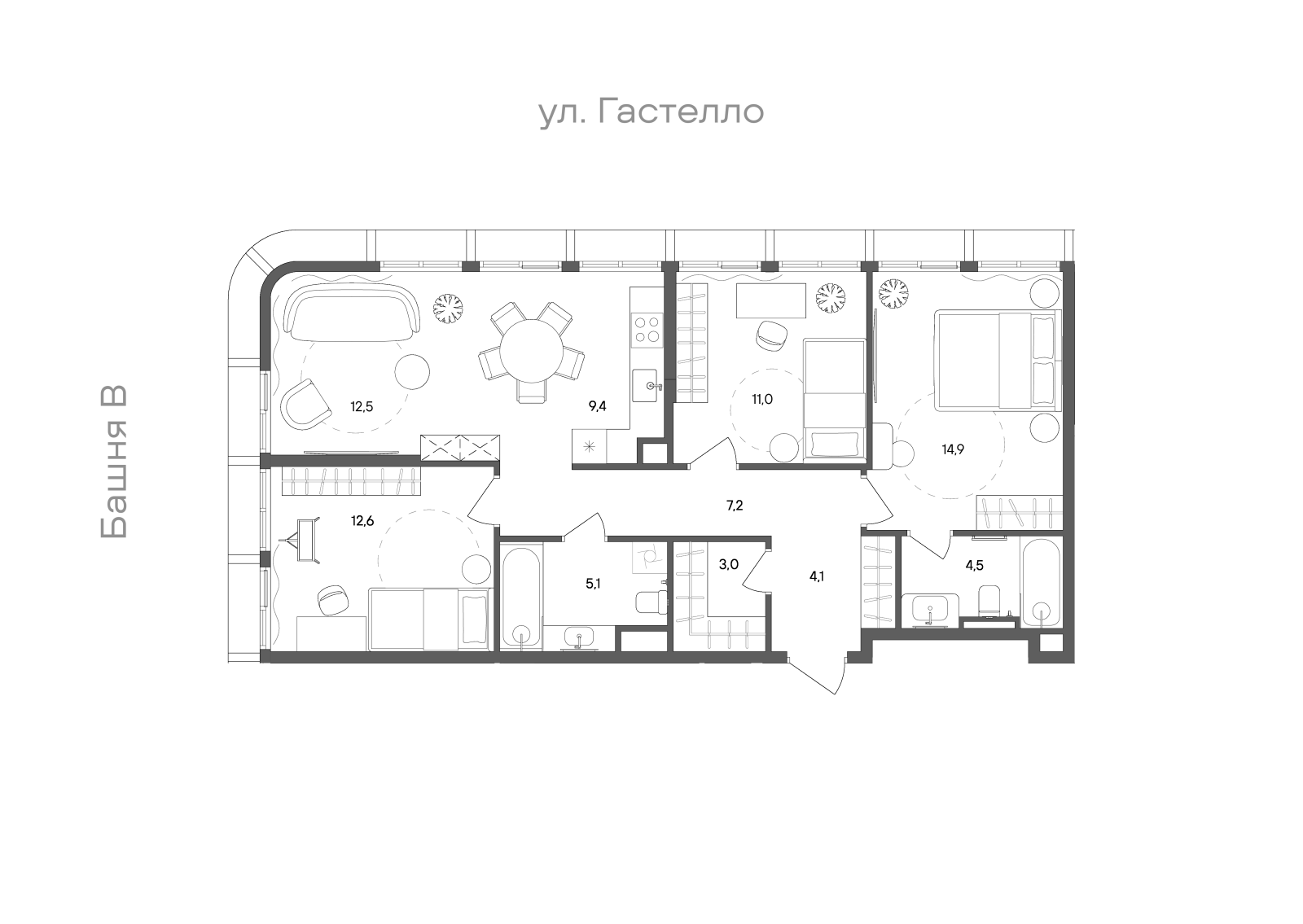 Планировка лота