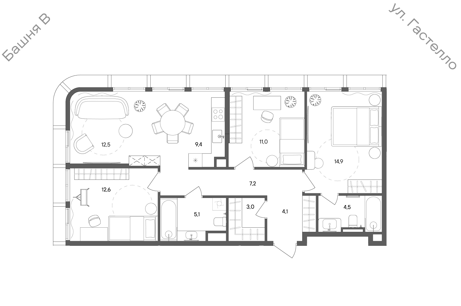 Планировка лота