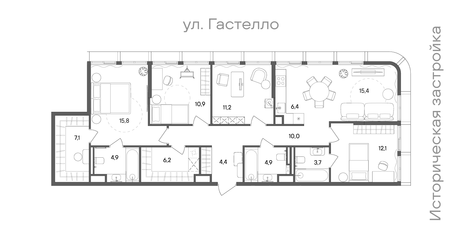 Планировка лота
