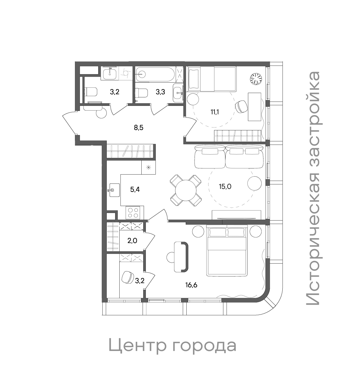 Планировка лота