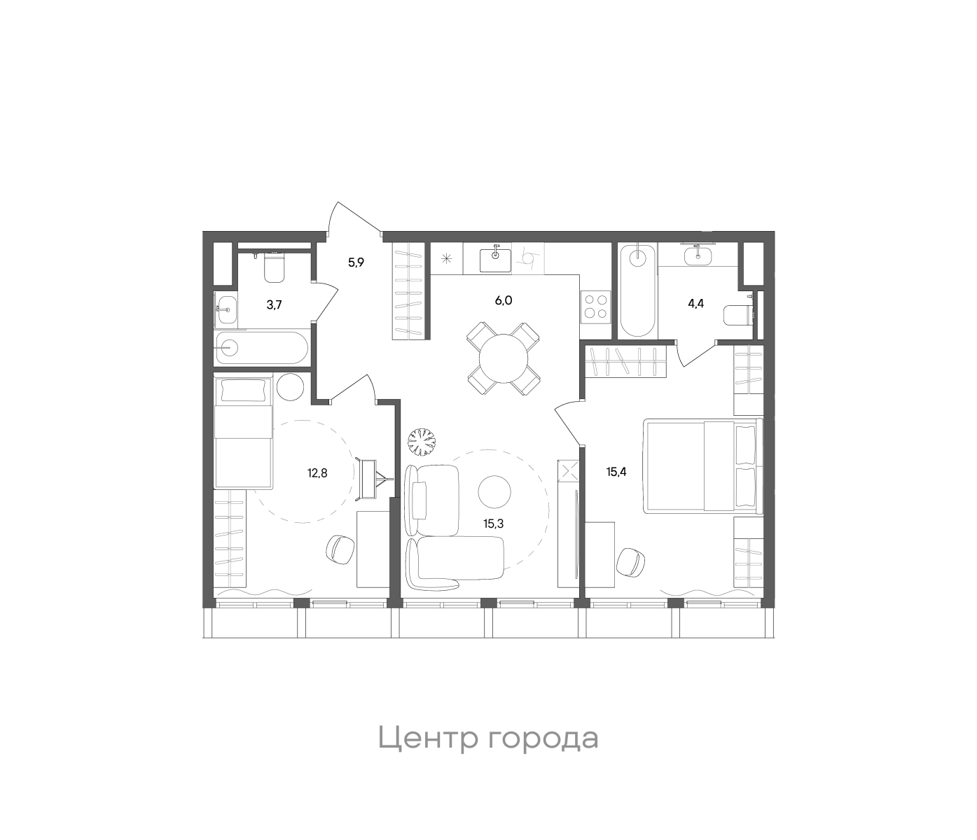 Планировка лота