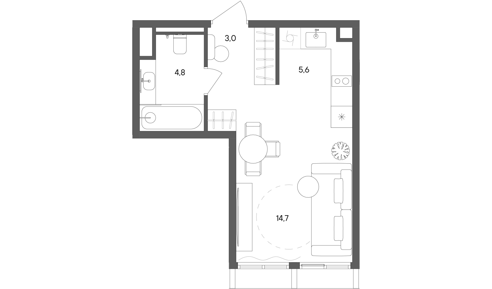 Планировка лота