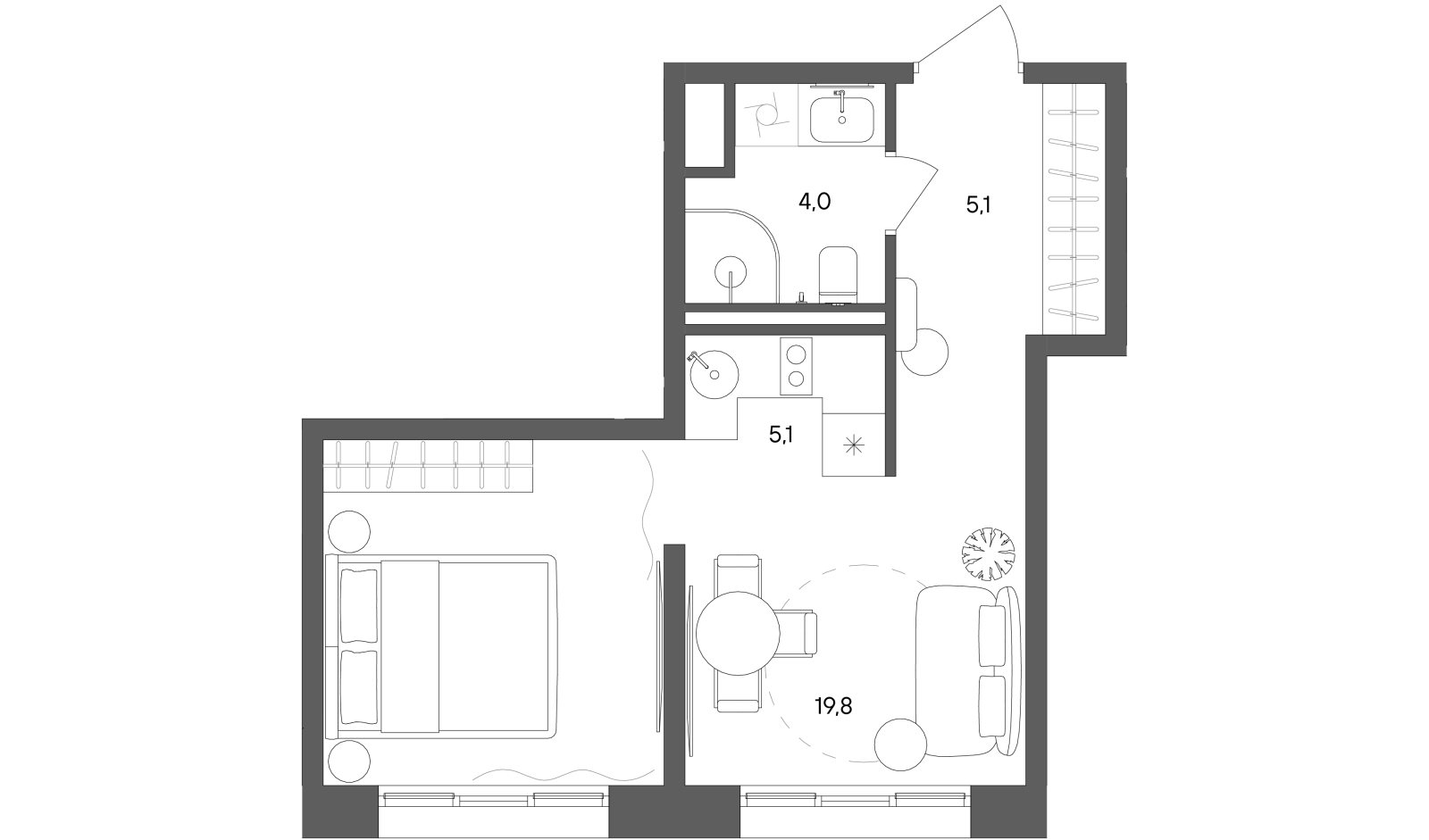 Планировка лота