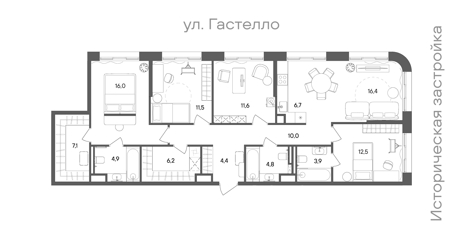 Планировка лота