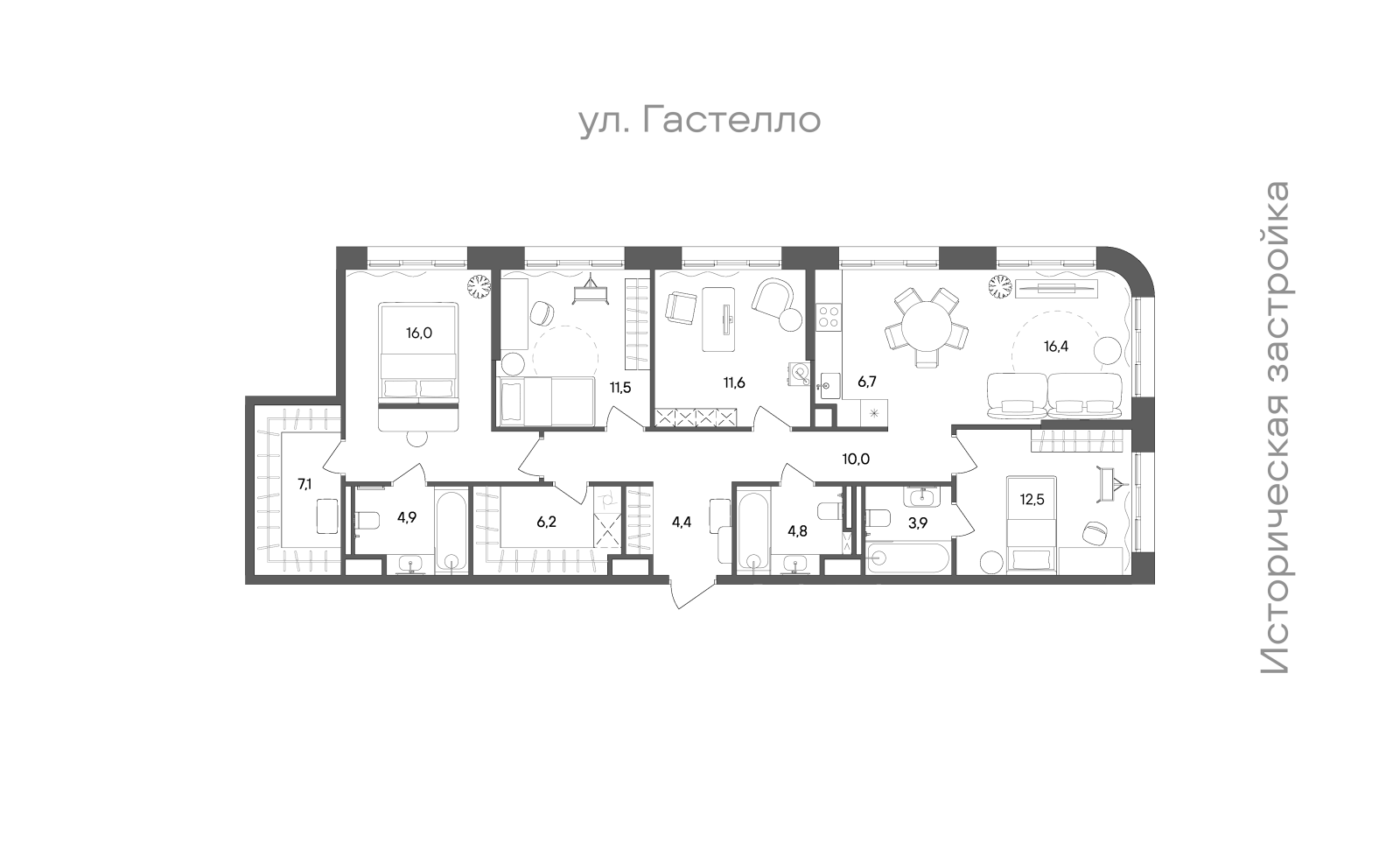 Планировка лота