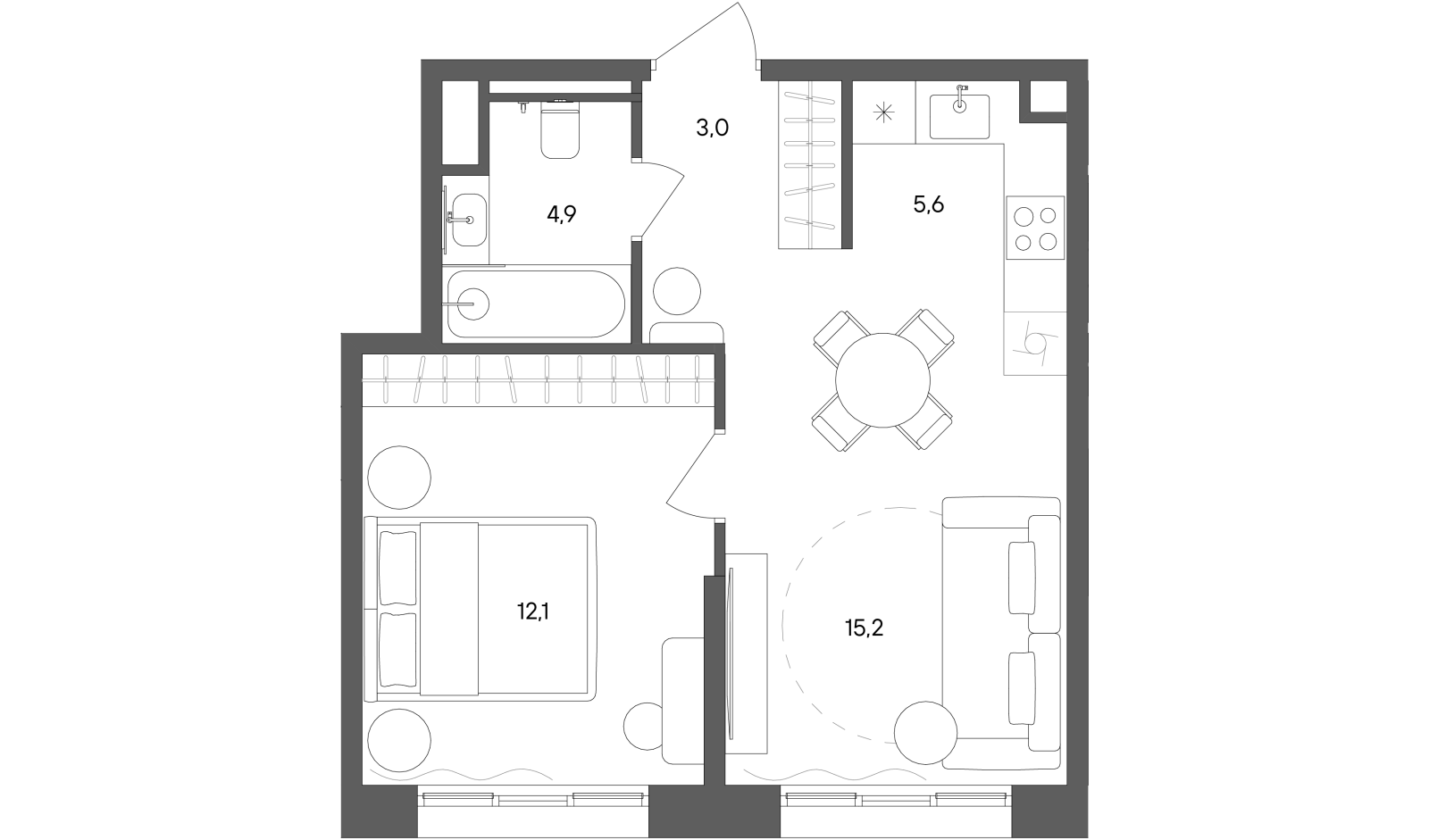 Планировка лота