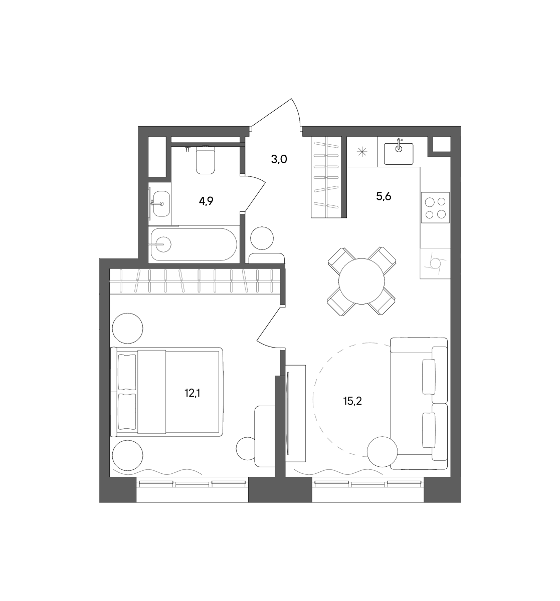 Планировка лота