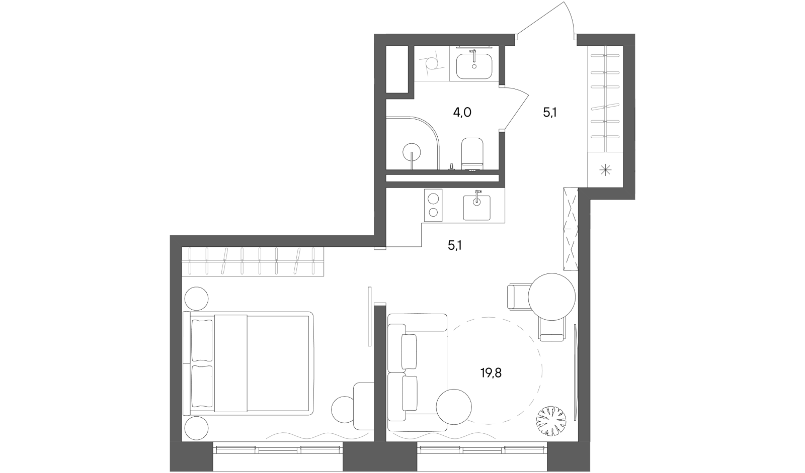 Планировка лота