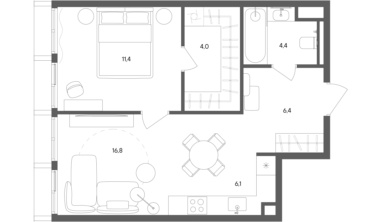 Планировка лота