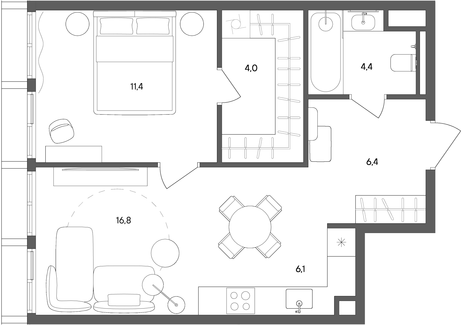 Планировка лота
