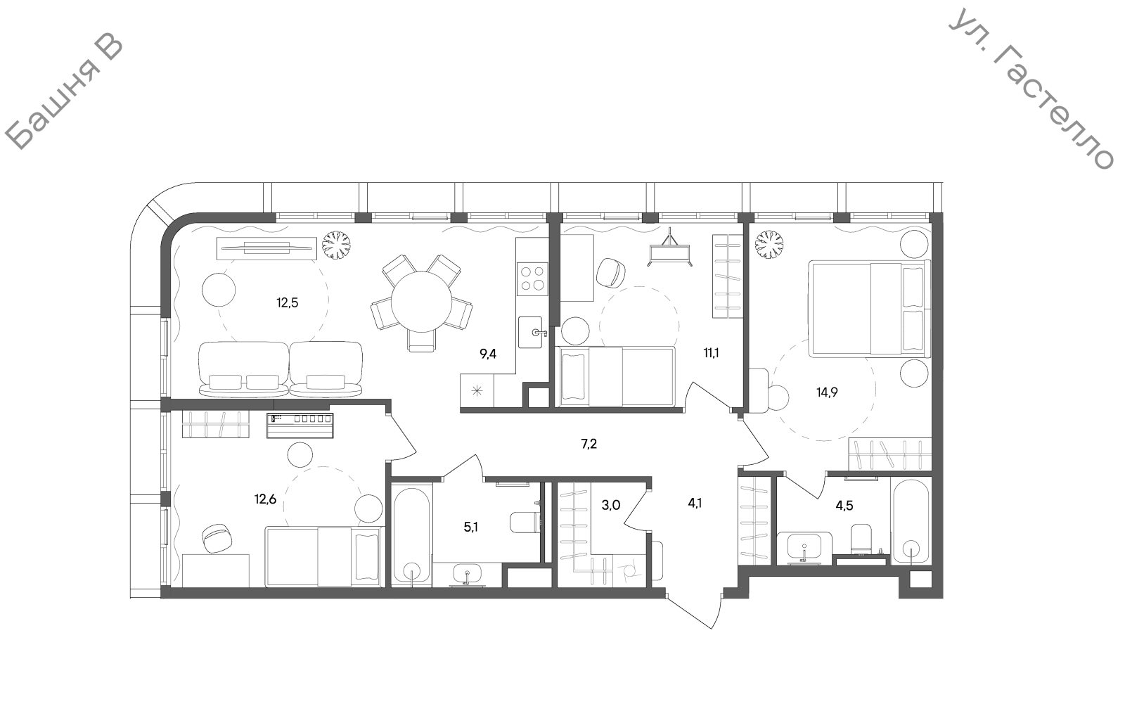 Планировка лота