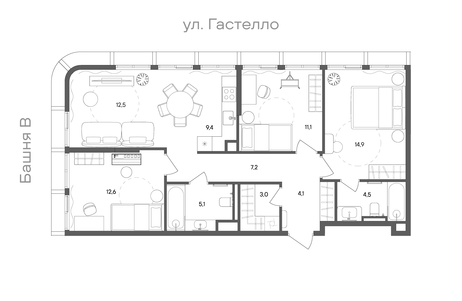 Планировка лота