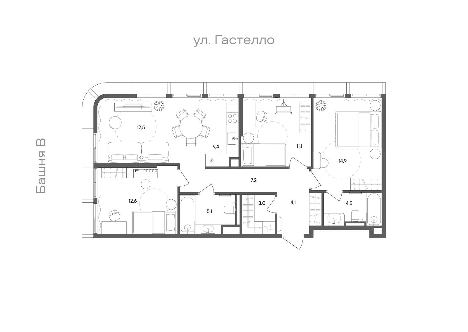 Планировка лота