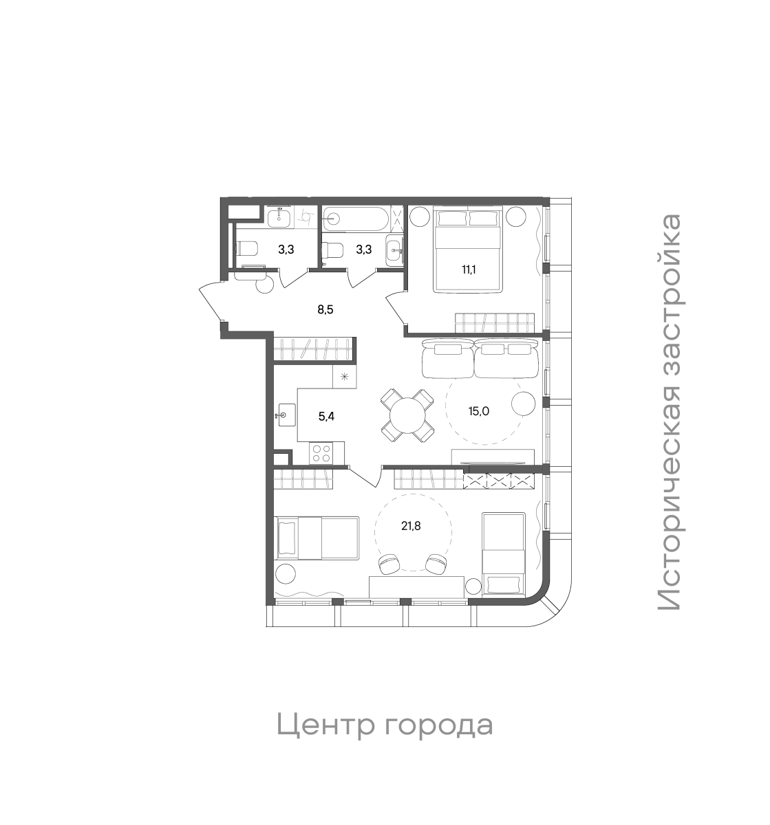 Планировка лота