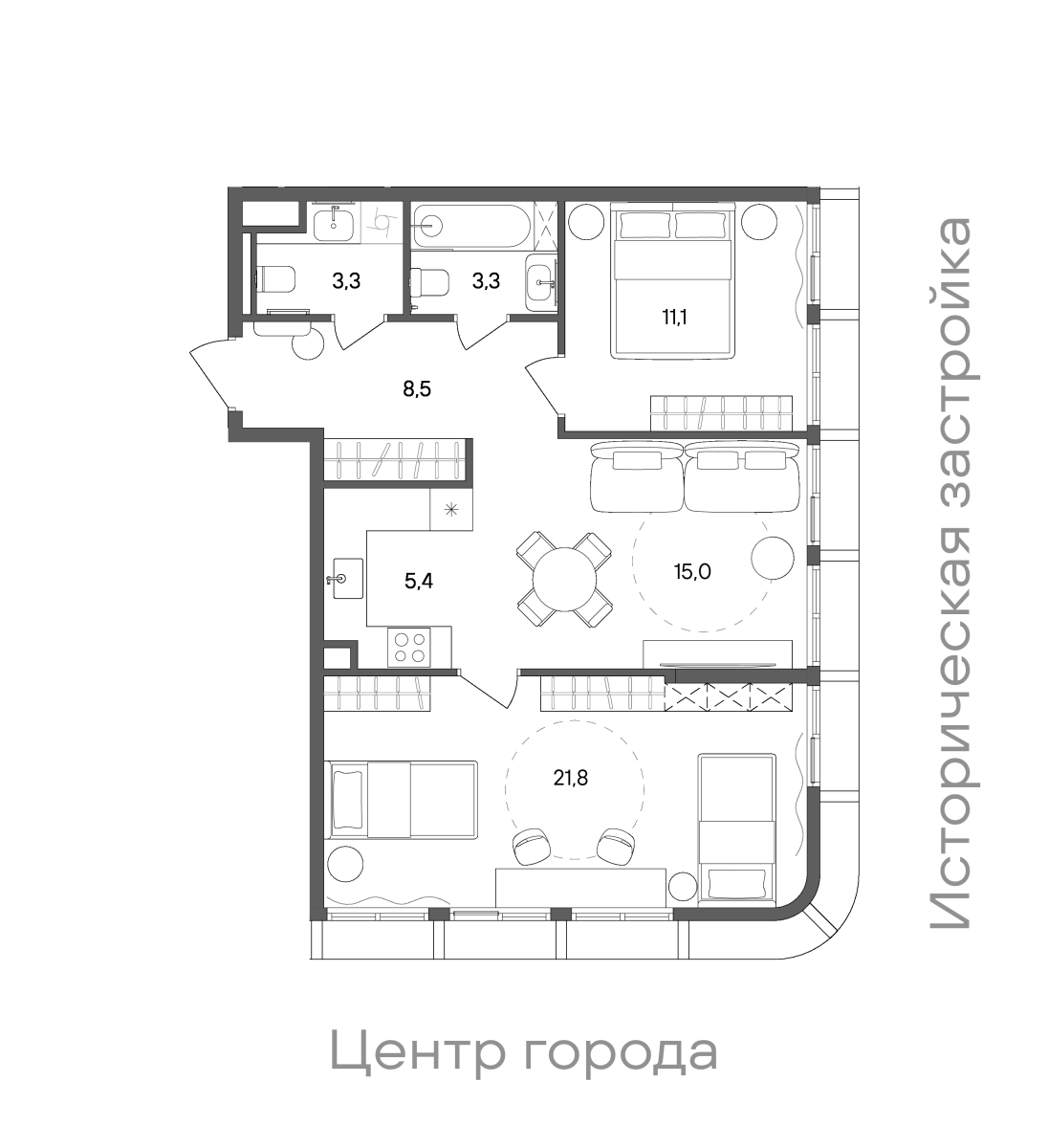 Планировка лота