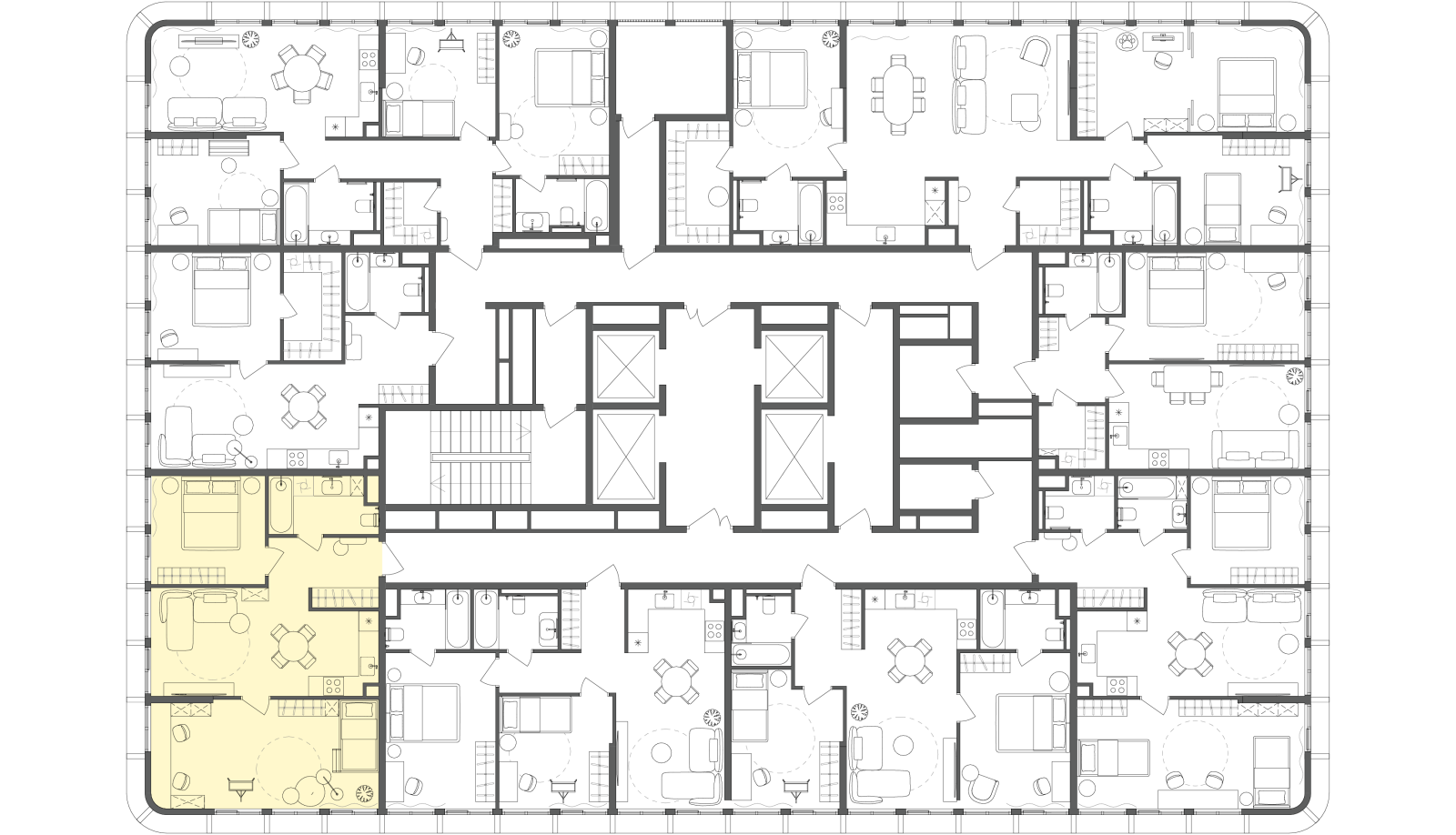 Планировка лота