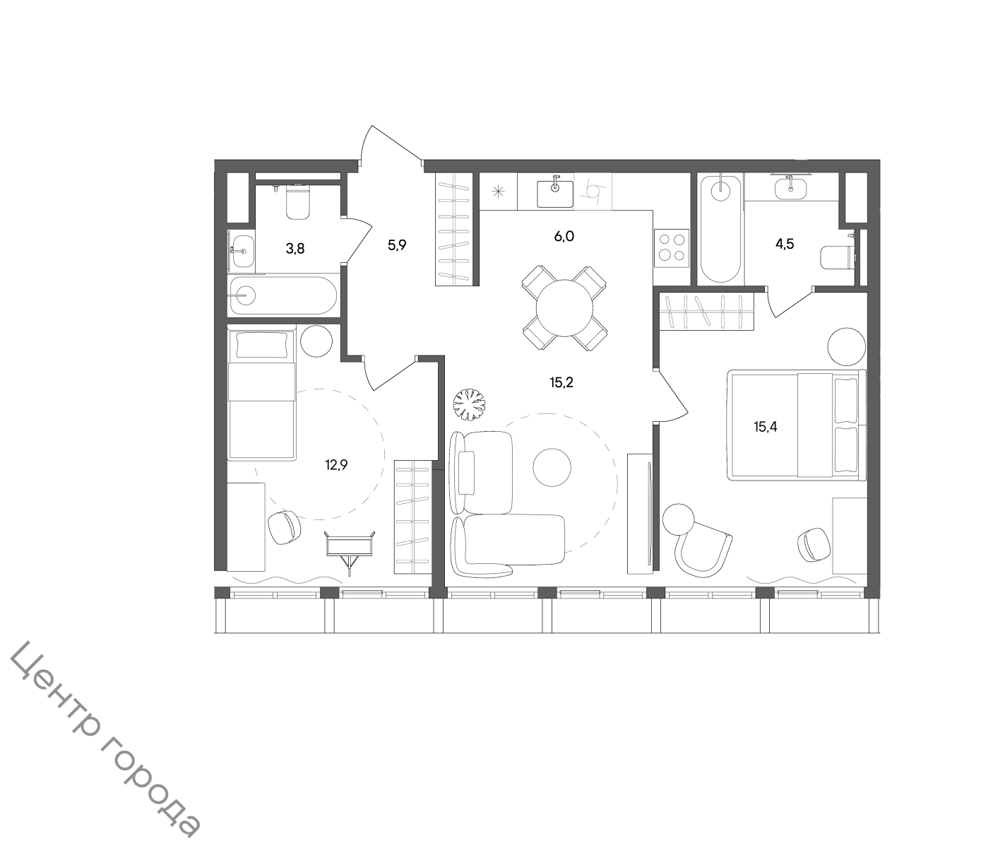 Планировка лота