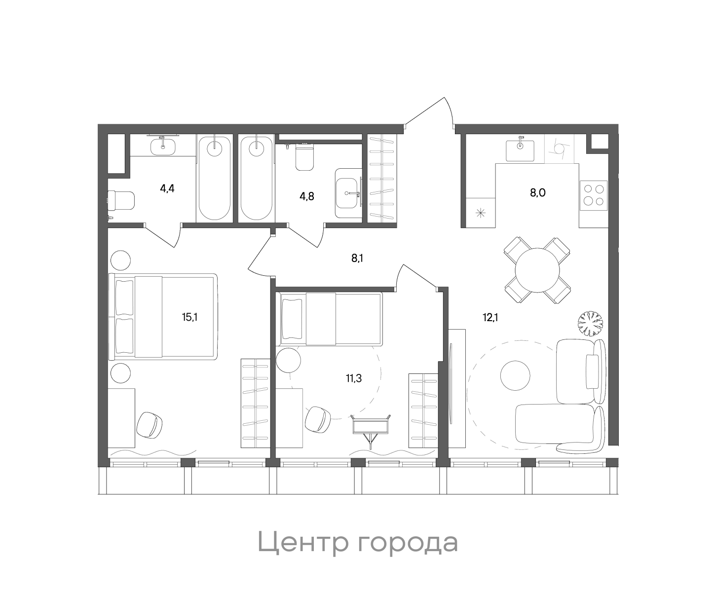 Планировка лота