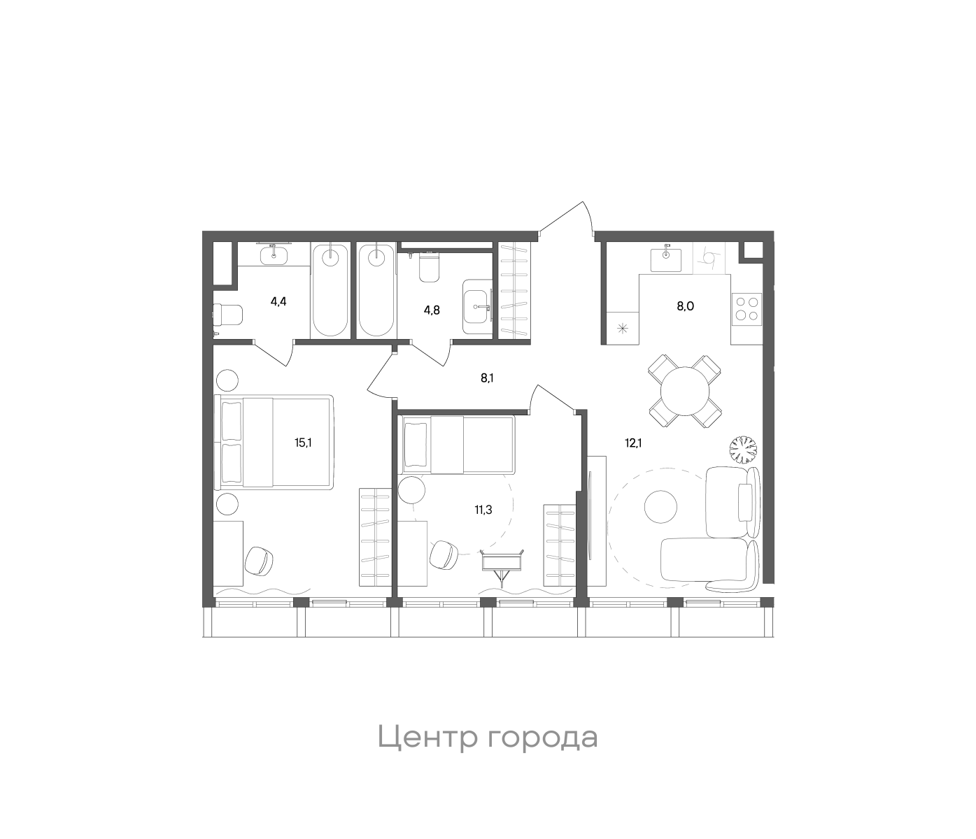 Планировка лота