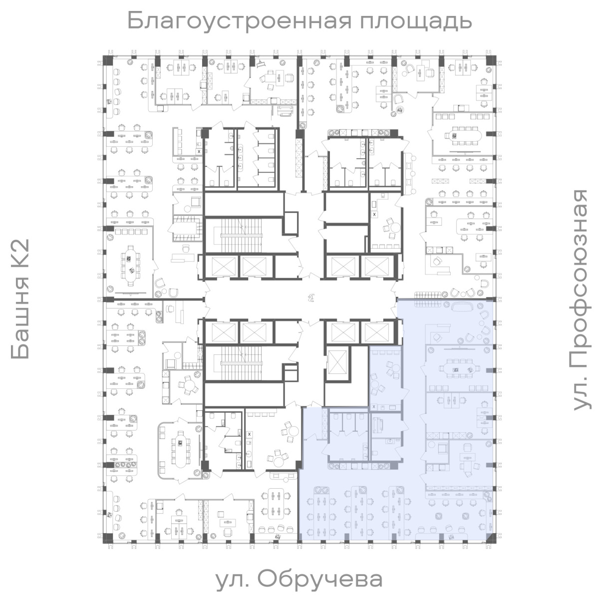 Планировка лота