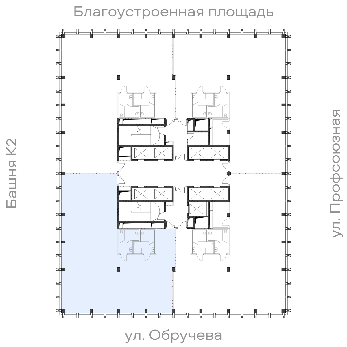 Планировка лота