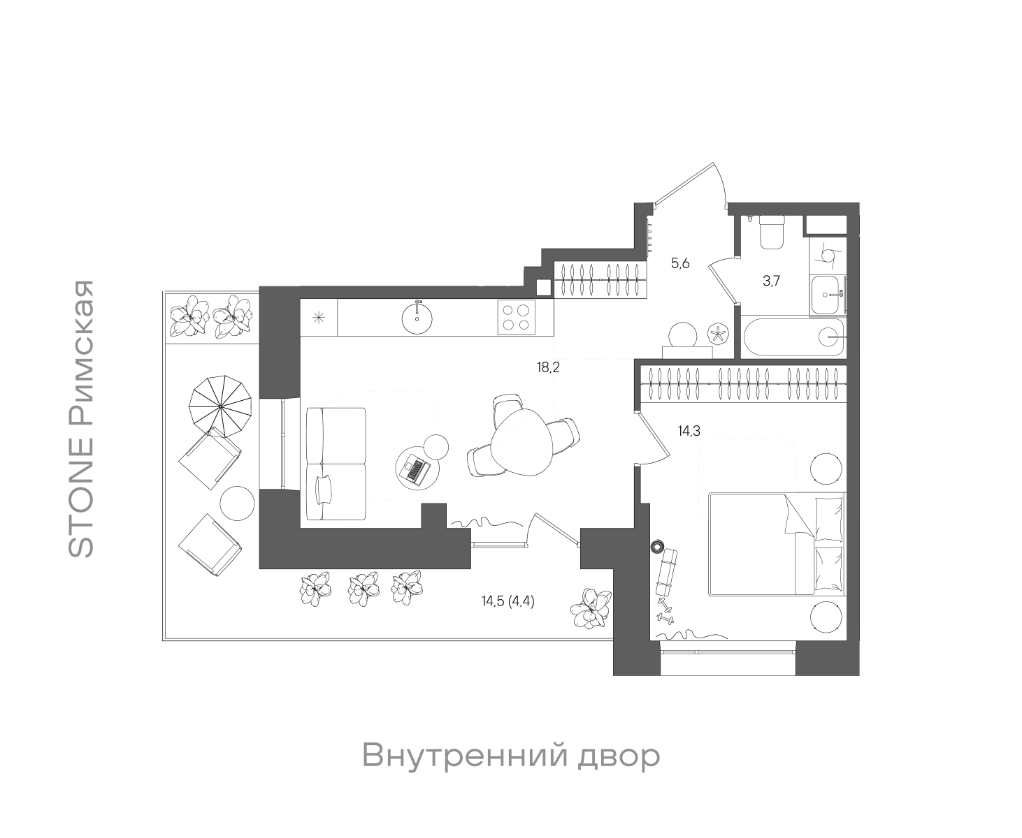 Планировка лота