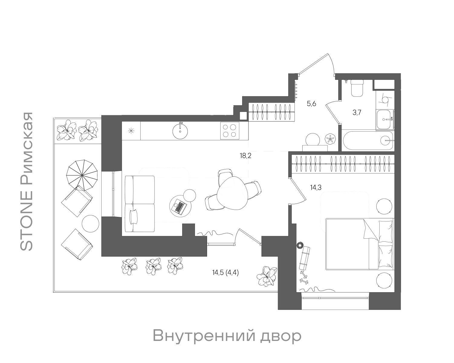 Планировка лота