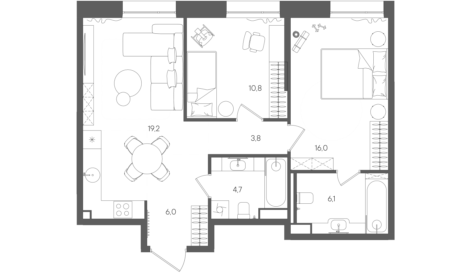 Планировка лота