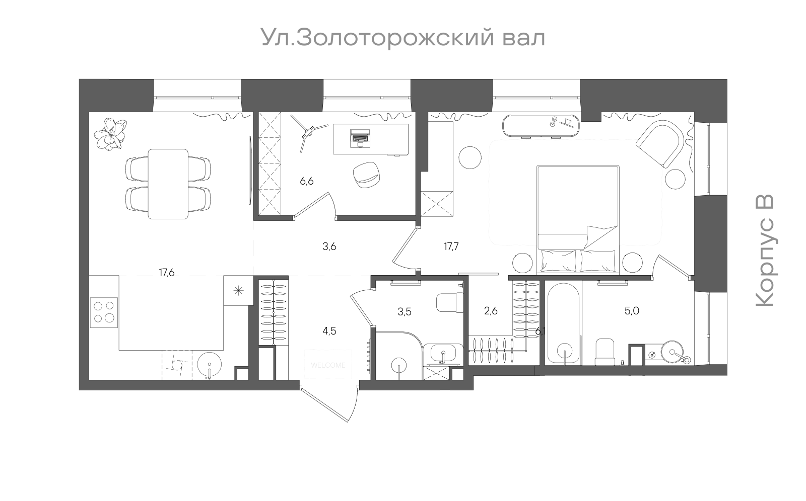 Планировка лота