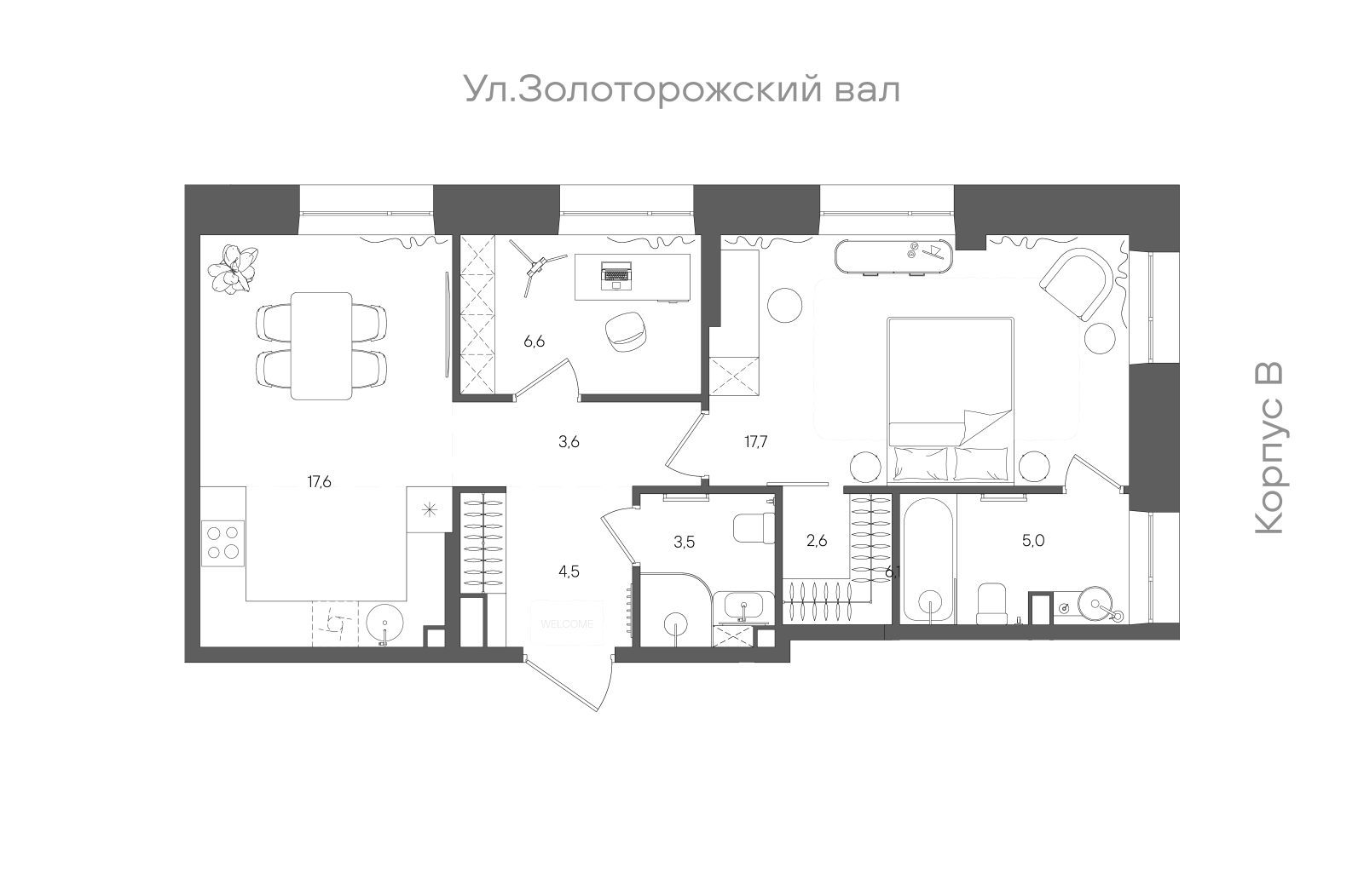 Планировка лота