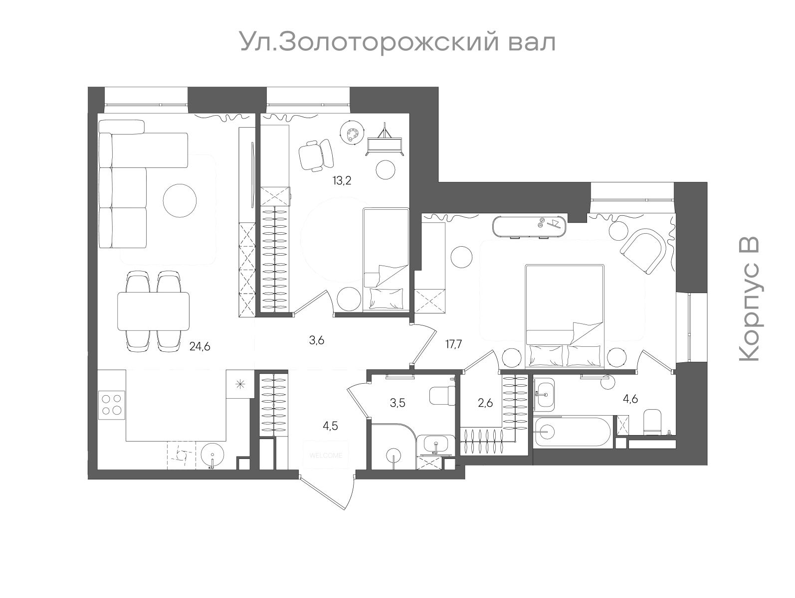 Планировка лота