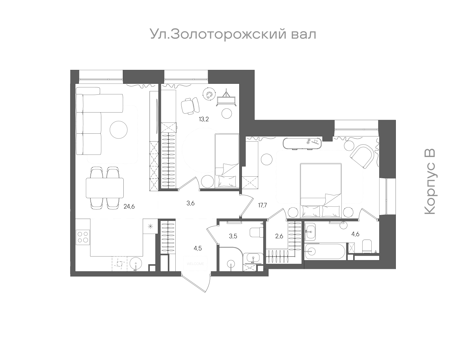 Планировка лота