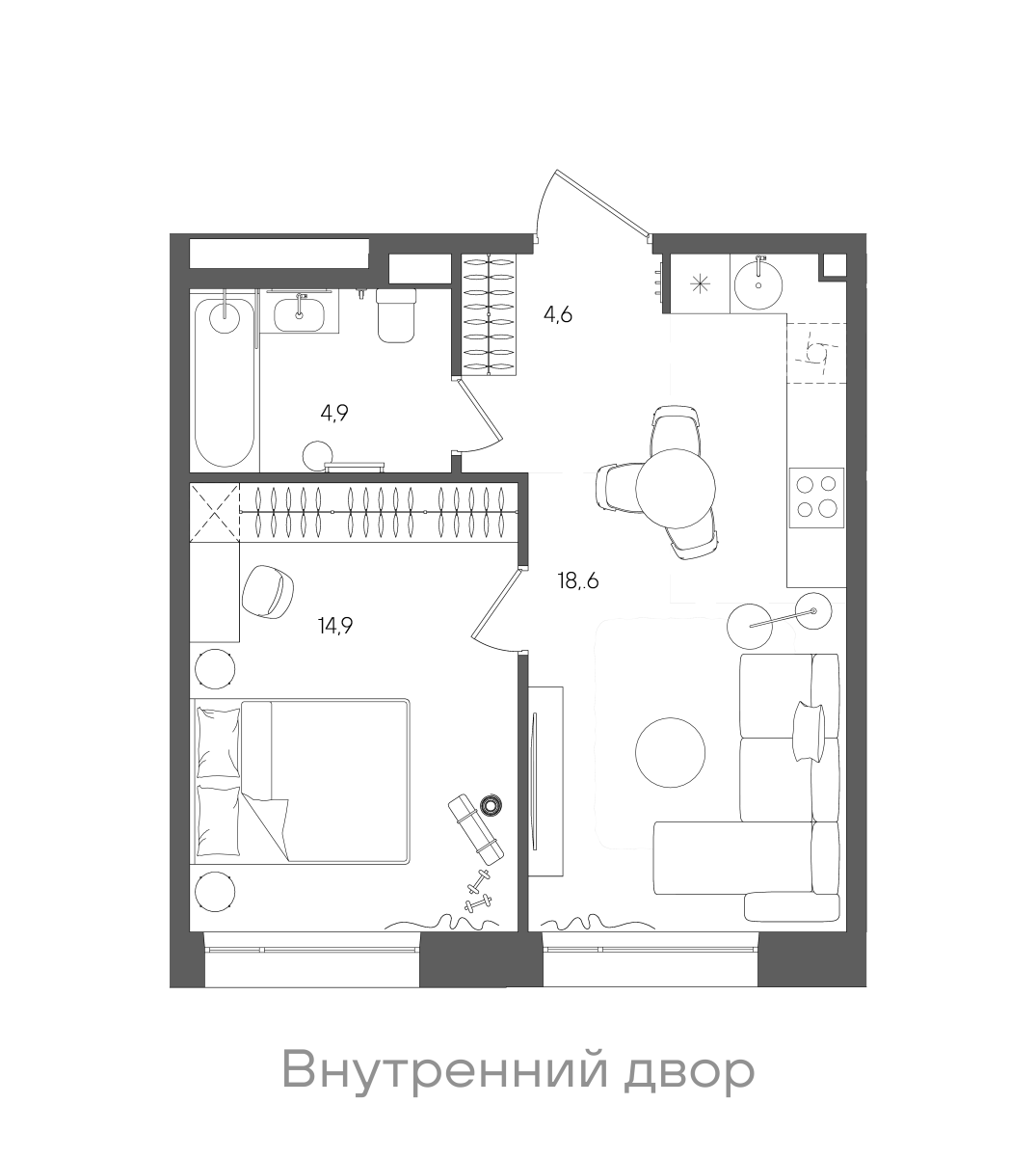 Планировка лота