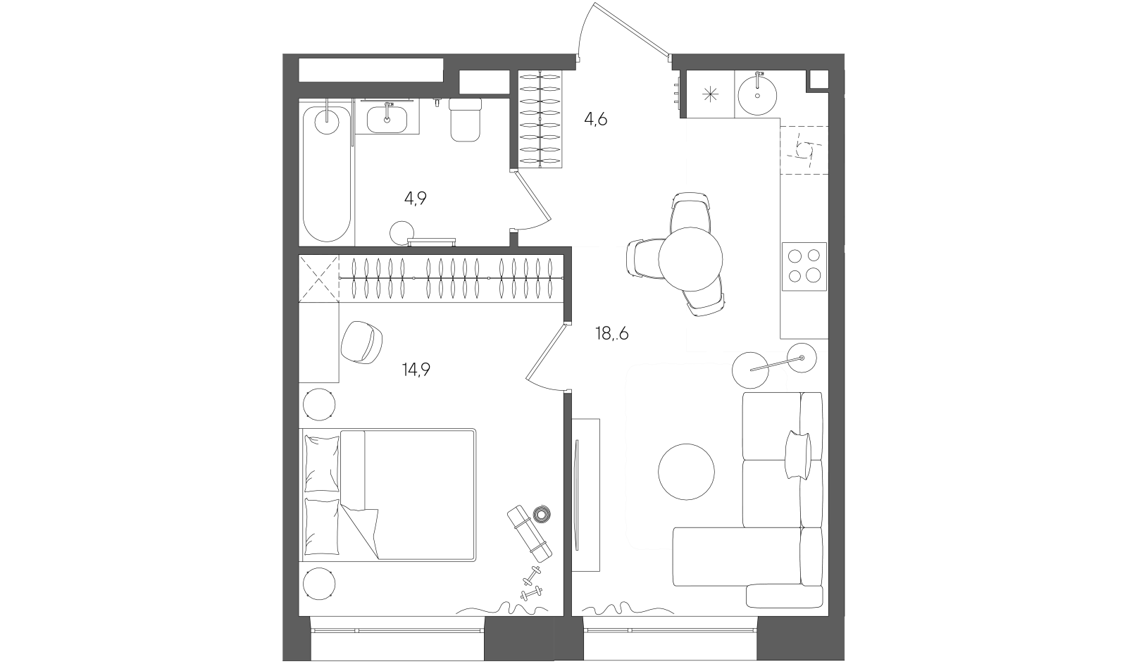 Планировка лота