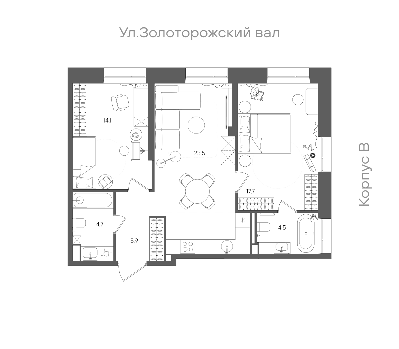 Планировка лота
